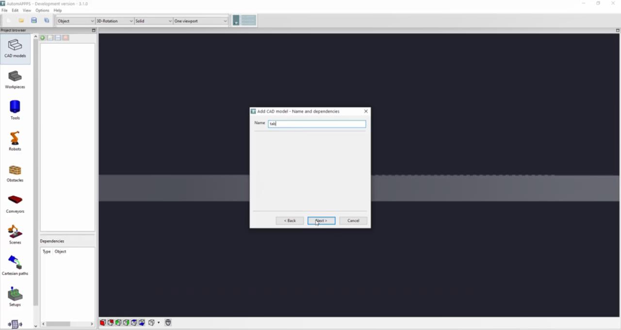 1.1、AUTOMAPPPS機器人編程教程- 加載CAD
